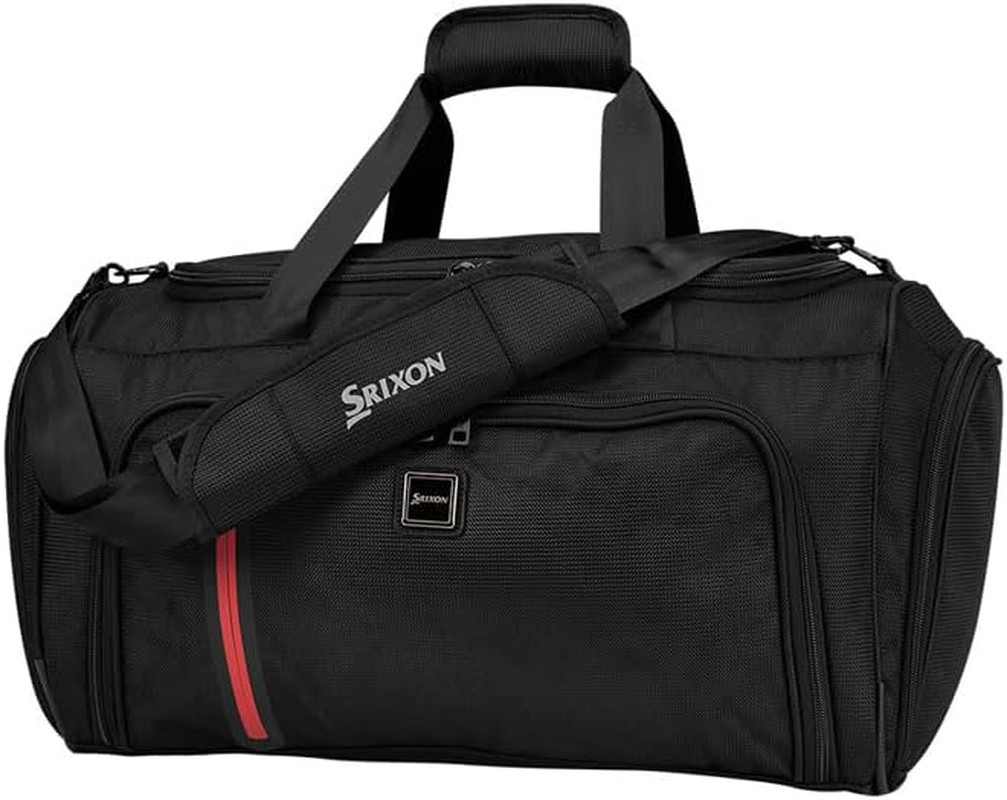 Stylish Black Duffel Bag for Travel, Gym, and Everyday Use