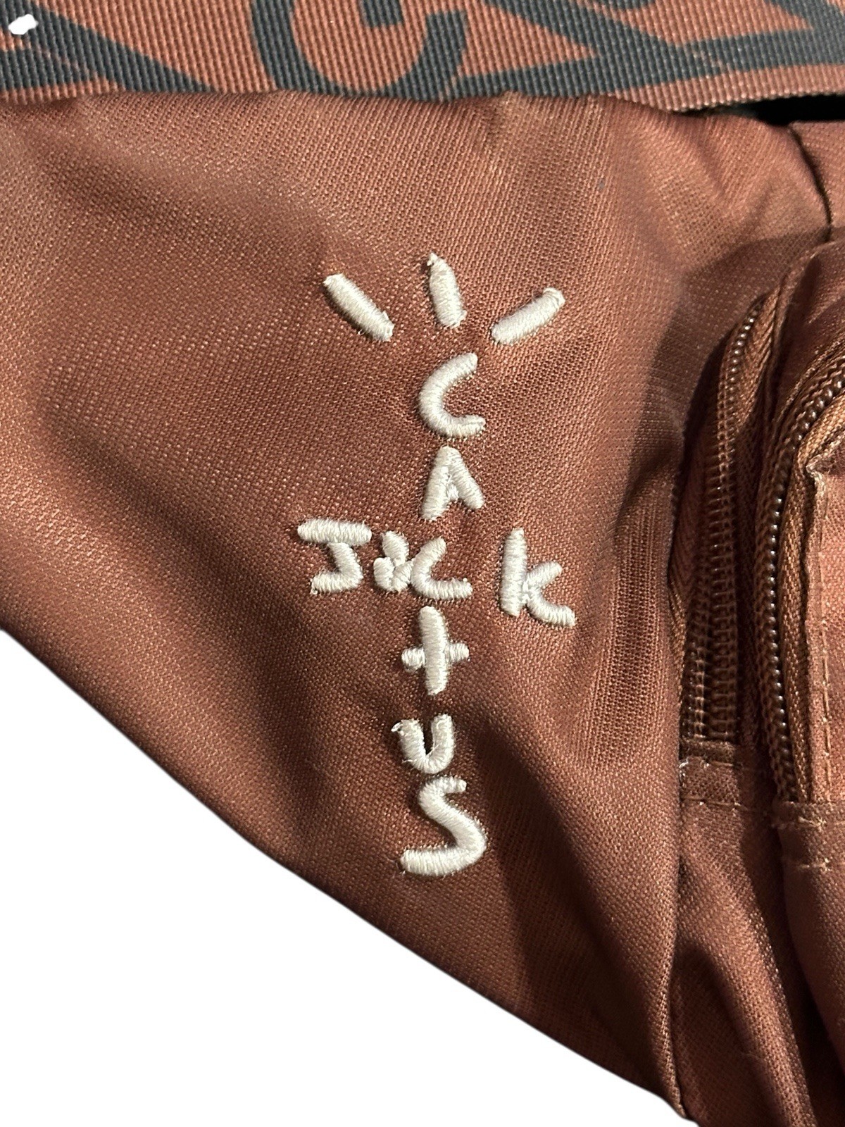 Crossover x Cactus Jack Travis Scott Brown Fanny Pack (READ!!!)