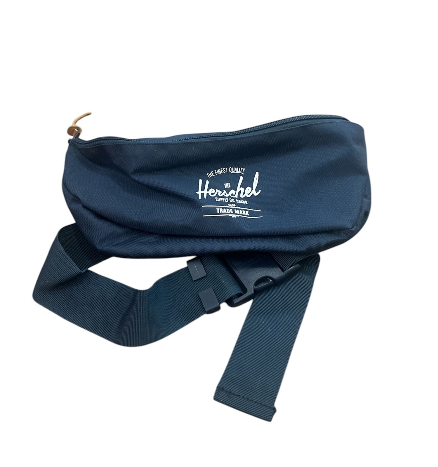 Navy blue Herschel waist pack.