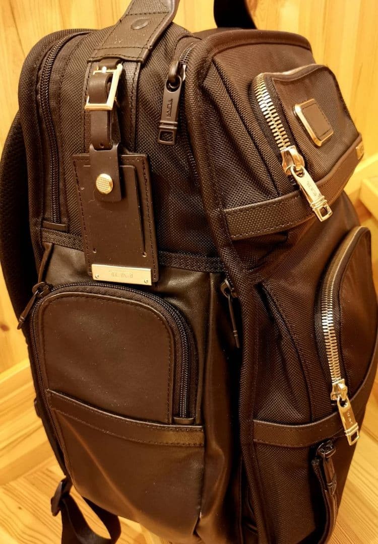 TUMI Alpha3 Backpack Chrome