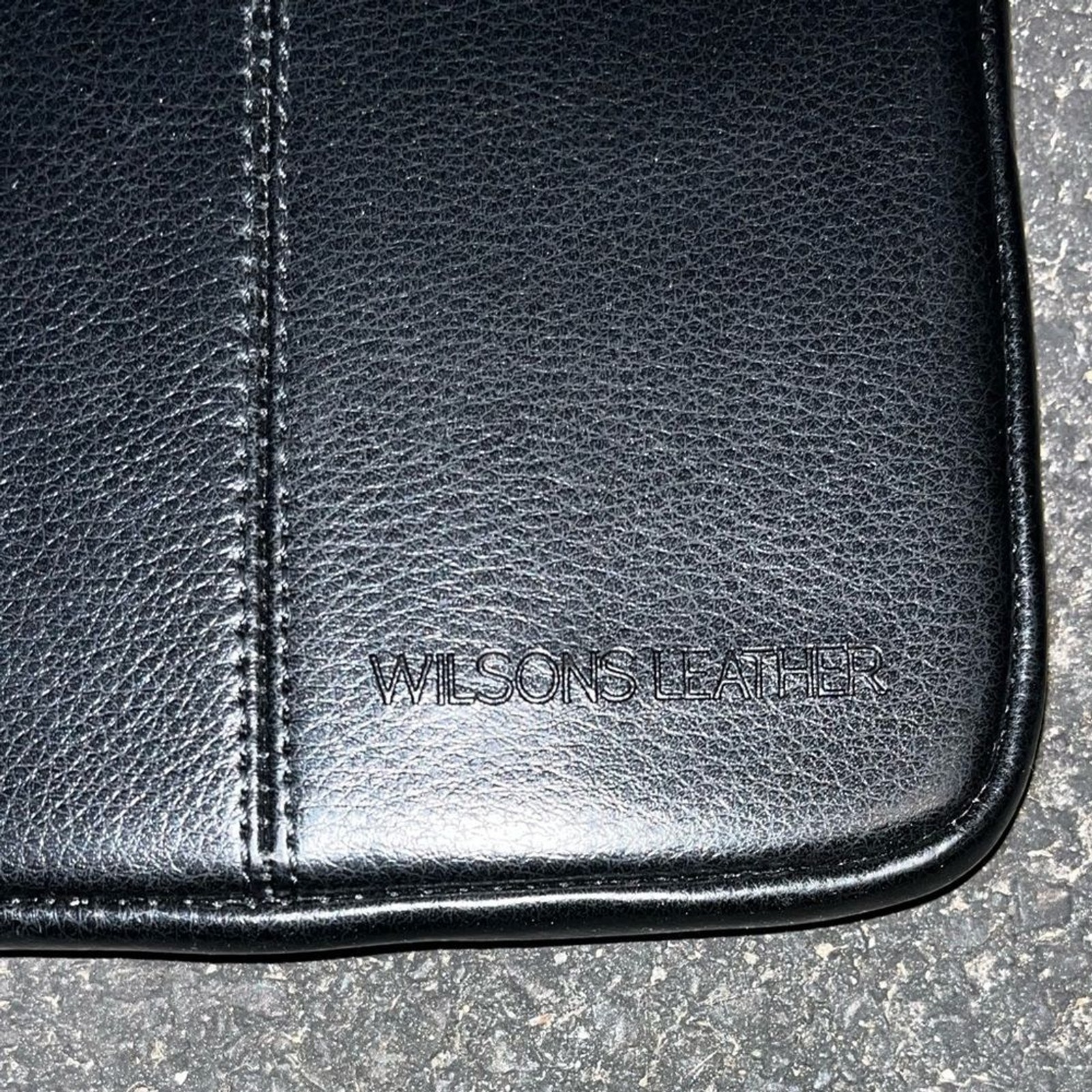Wilsons Leather Black Men’s Bag/IPad Mini protective case