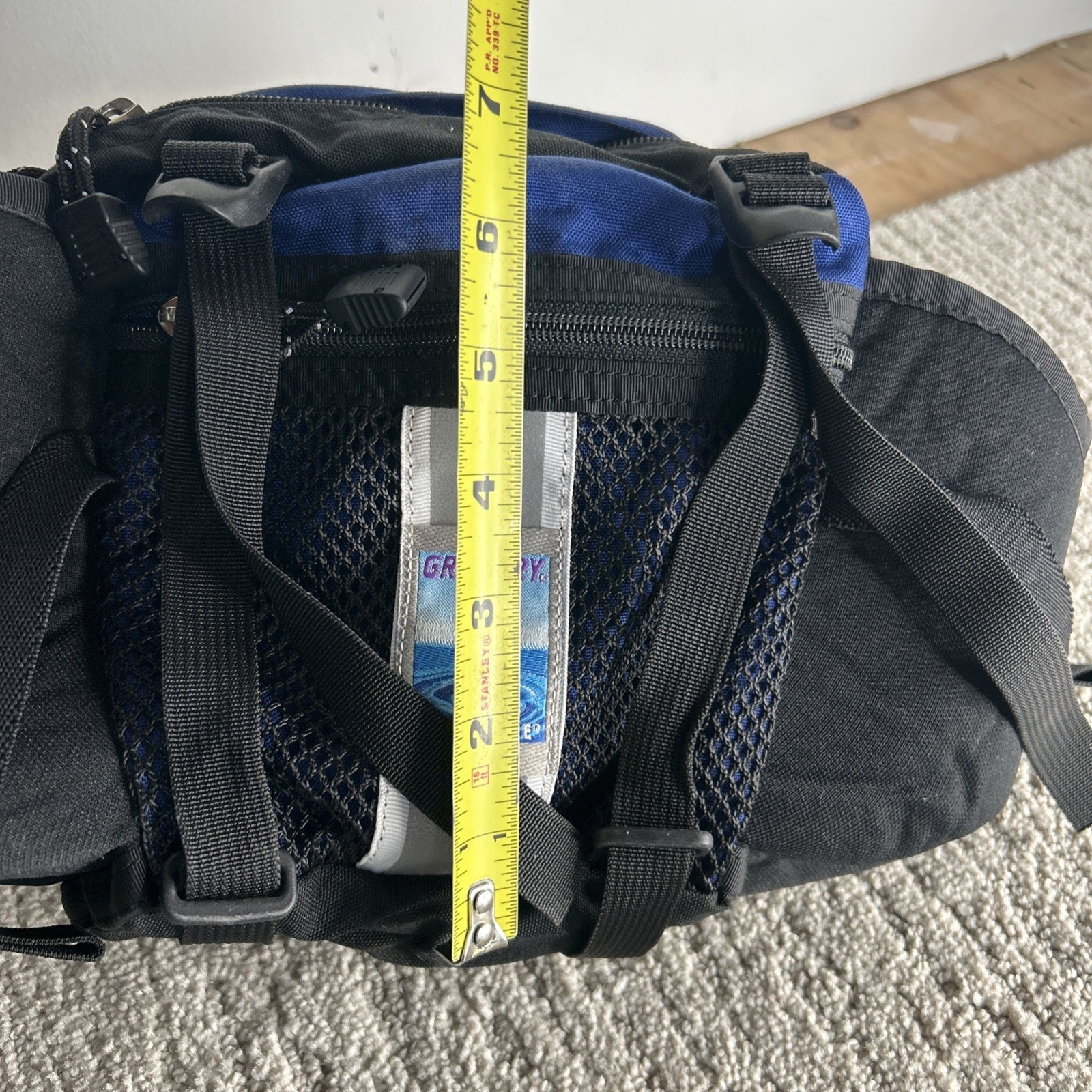 Vintage Gregory Mirage Hydration Lumbar Fanny Pack Black Blue Made In USA