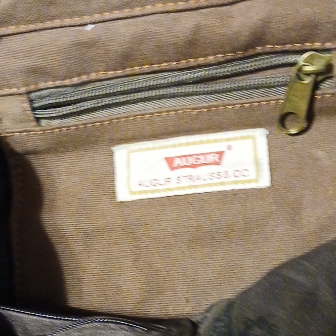 Augur Brown Backpack with Buckle, Magnetic, Zip Closures, Inner & Outer Pockets