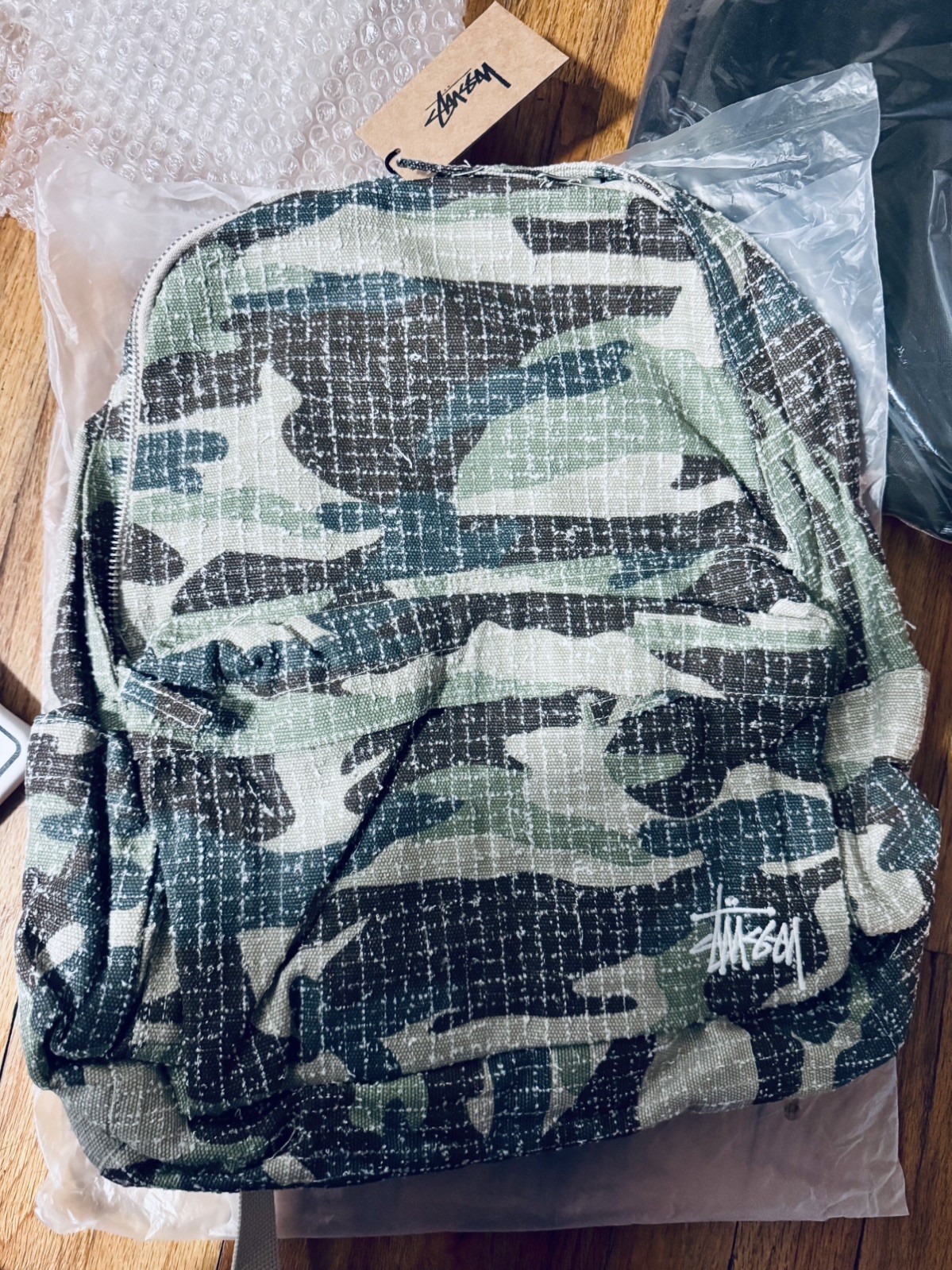 STUSSY Camo Backpack