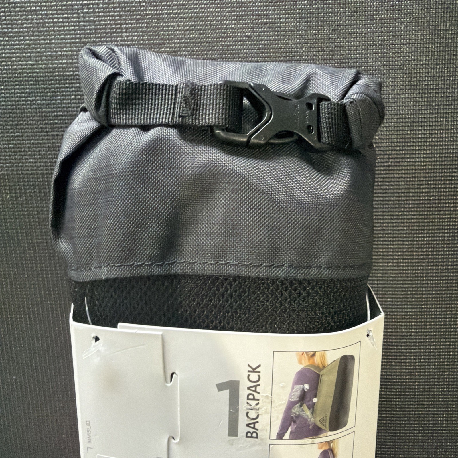 Gregory Stash Duffel 65 Liter Shadow Black NWT Sling Backpack Travel Camping