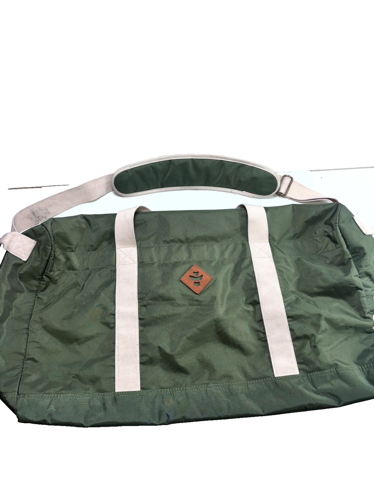 Revelry Supply Continental Smell-Proof Duffle Bag Green Carbon Filter System