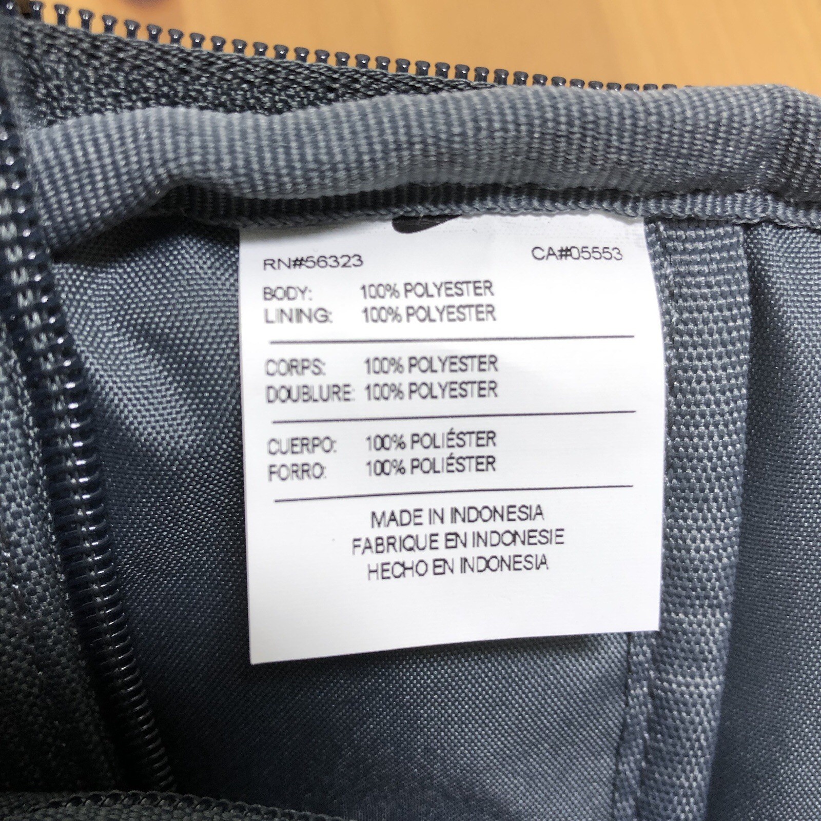 Nike Brasilia Training Deloitte Backpack Gray Black Pockets