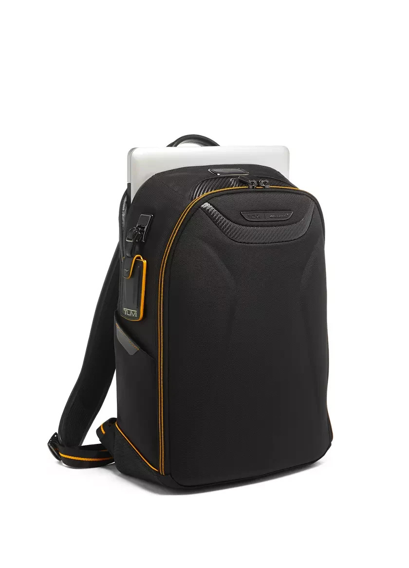 Authentic TUMI McLaren Velocity Backpack Black CX6 Carbon W/Tags $1,195 Retail
