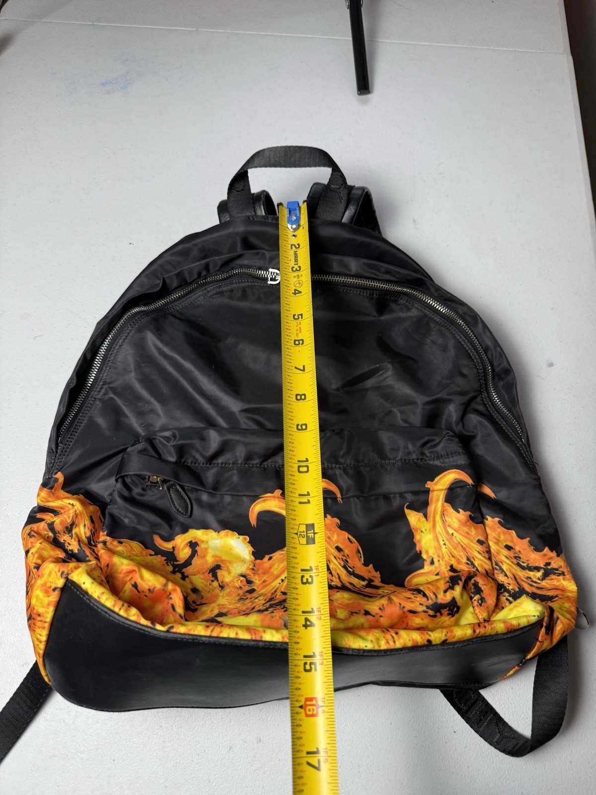 Givenchy Leather Trimmed Flame Backpack – Black Backpacks flaws in pictures beat