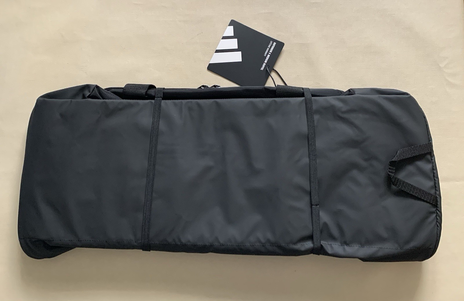 ADIDAS DEFENDER 5 MEDIUM BLACK DUFFEL BAG NEW