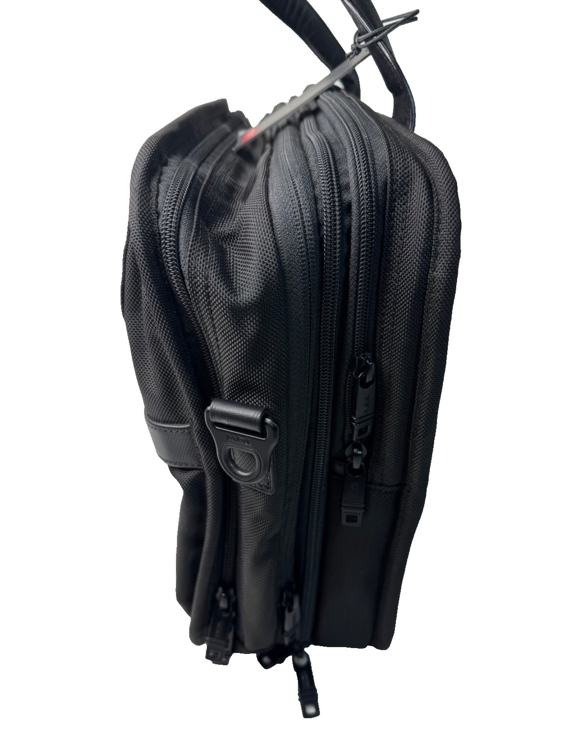 TUMI T-Pass Briefcase Expandable Laptop Document Black Bag No strap EUC