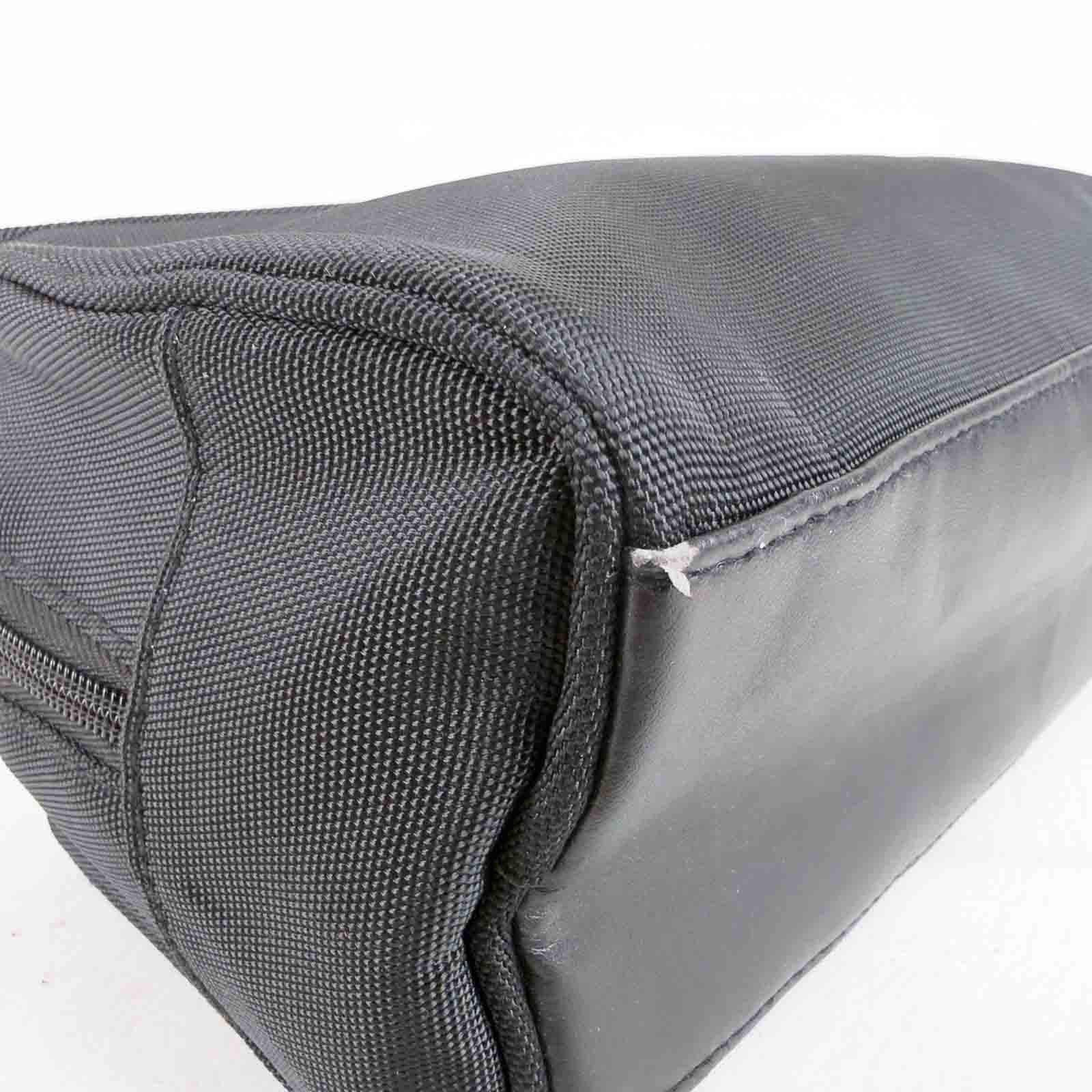 POLO Ralph Lauren Script Black Toiletry Kit Shaving Travel Bag Only RARE