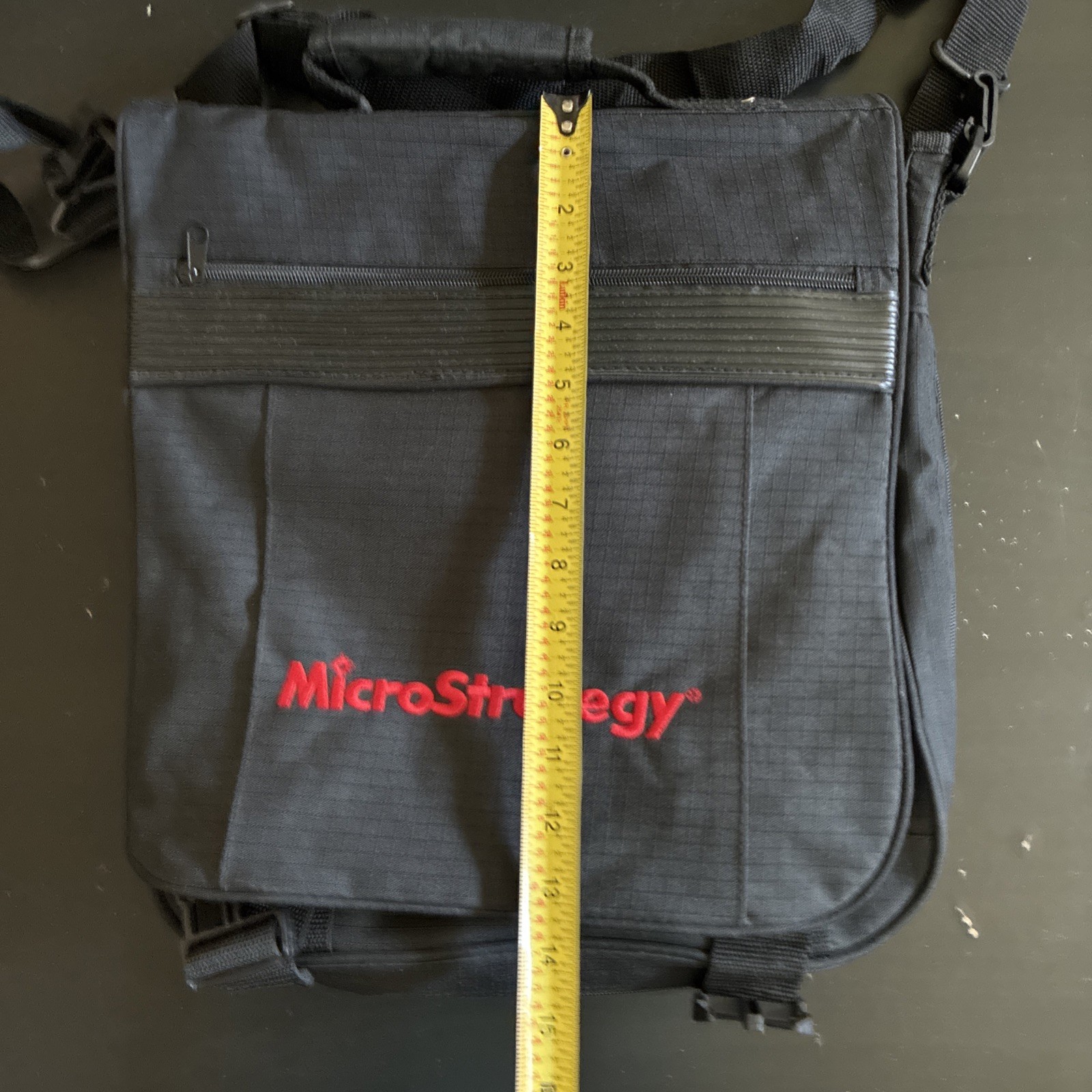 MicroStrategy Laptop Computer Adjustable Strap Laptop Messenger Bag