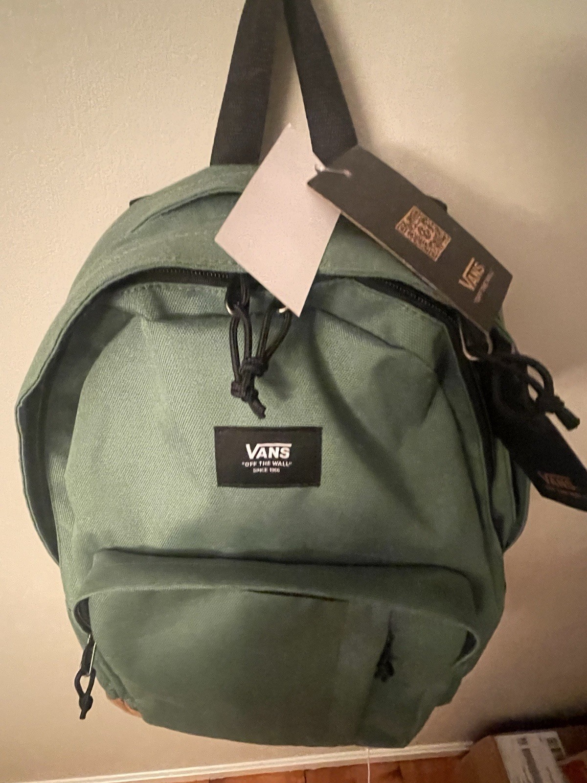 VANS Old Skool Trek Backpack Green Laptop Pocket 30 Liter NEW