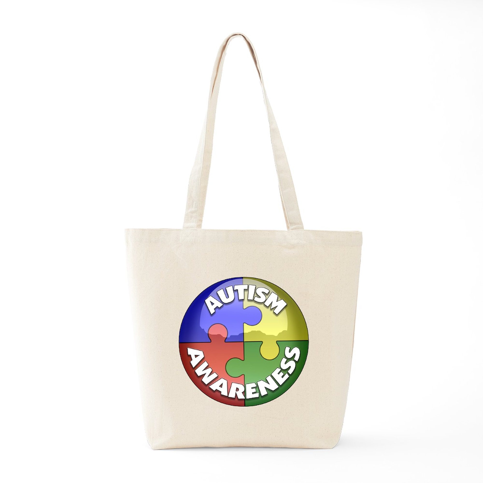 CafePress Autism Awareness Jewel Tote Bag (198390510)