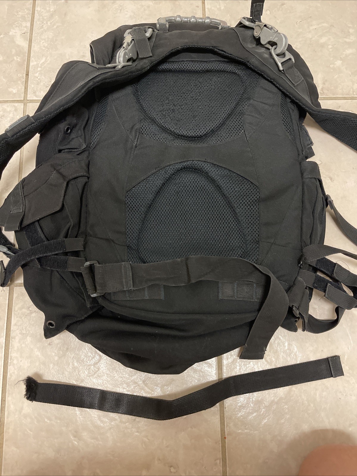 Oakley Mechanism Backpack Black Tactical Field Gear Standard Issue Vintage Read