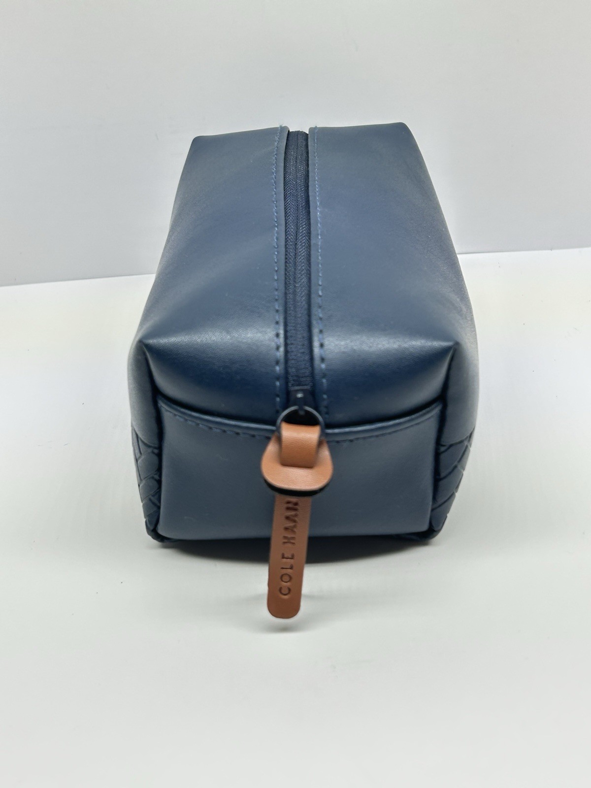 Cole Haan American Airlines Blue Amenity Cosmetic Shave Bag Travel Dopp Makeup