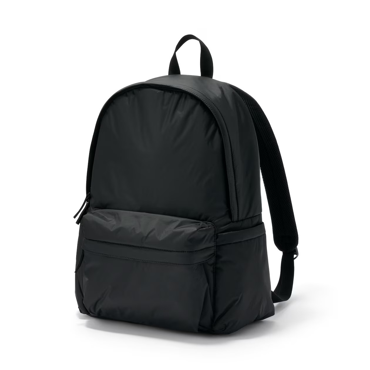 MUJI Water-Repellent Padded Backpack 22-Litter 5-Pocket Black Camel Unisex NWT