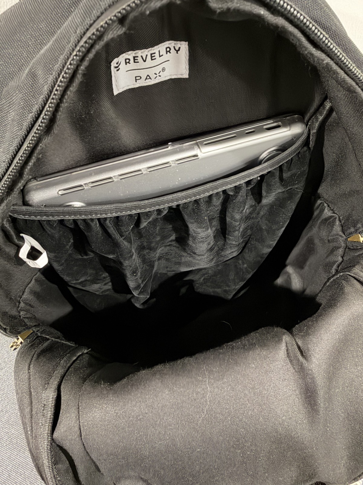 Revelry Supply The Escort Backpack – Pax Branded – Cannabis – Black