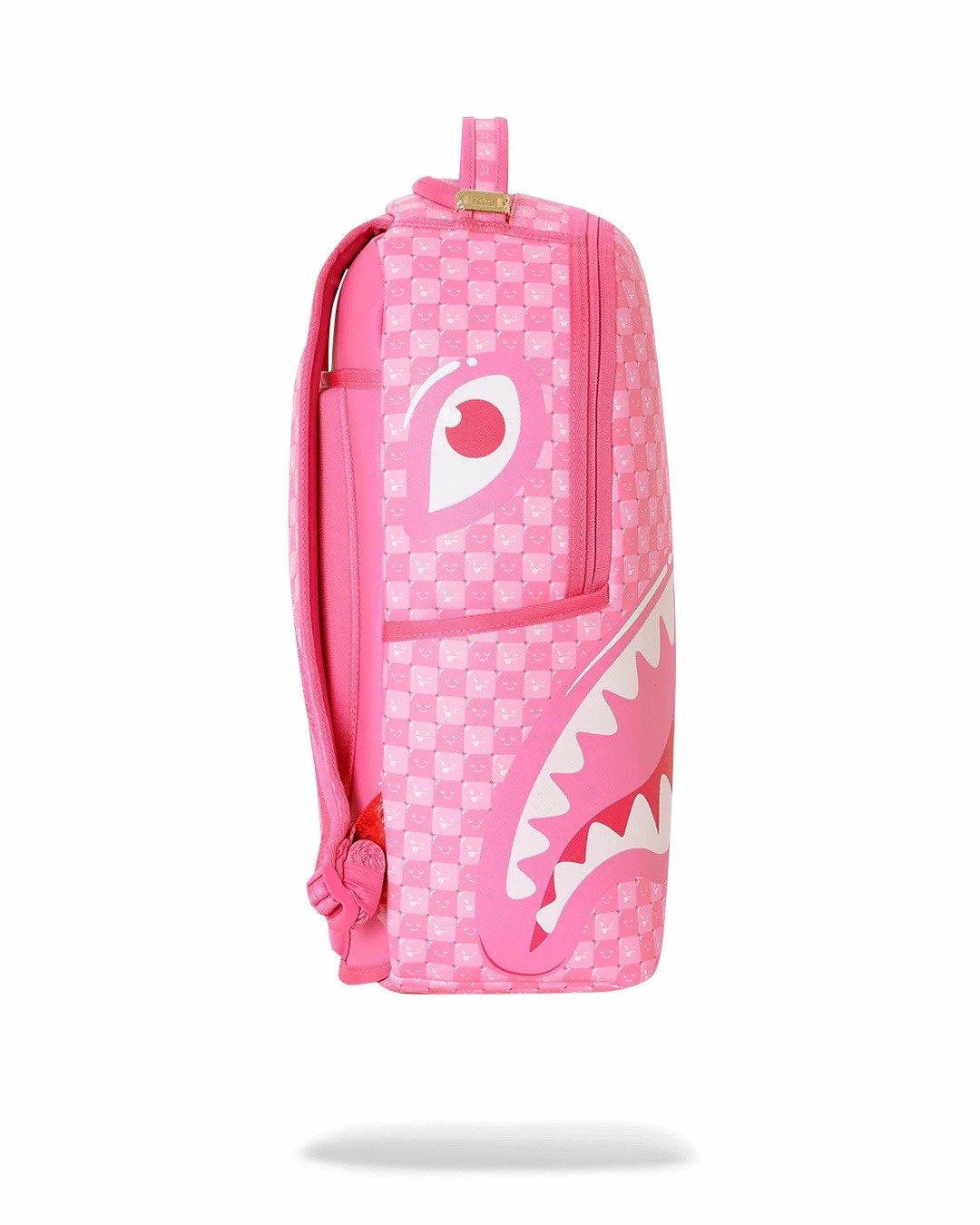 SPRAYGROUND LIMITED EDITION BACKPACK PINK NEW CHECK FACES SHINOBI SHARKS NEW TAG