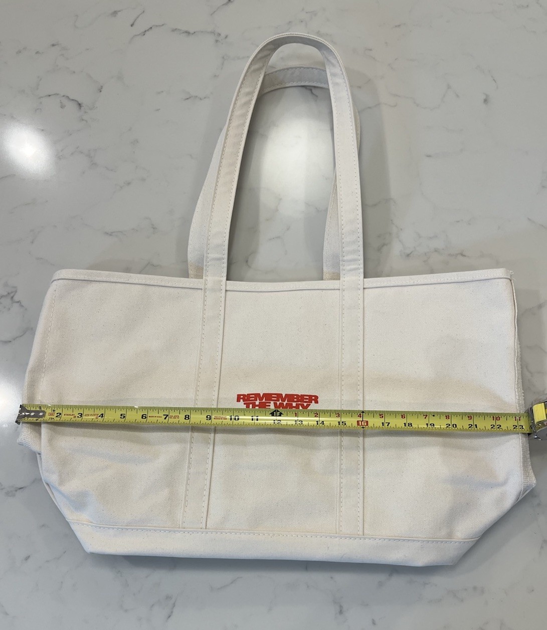 Rare Adidas Remember The Why Canvas Tote Bag Event Exclusive Cream Natural