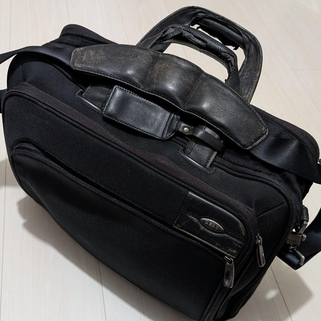 [Used item] ZERO HALLIBURTON business bag black nylon