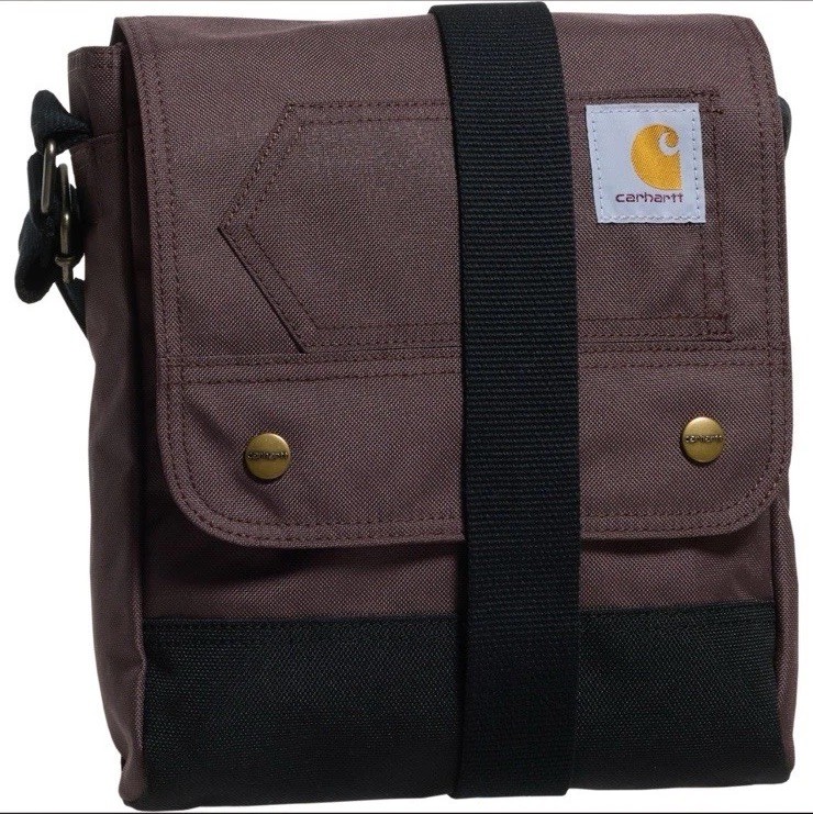 Carhartt, Durable, One Size, Everyday Crossbody Snap (Carhartt Burgundy)