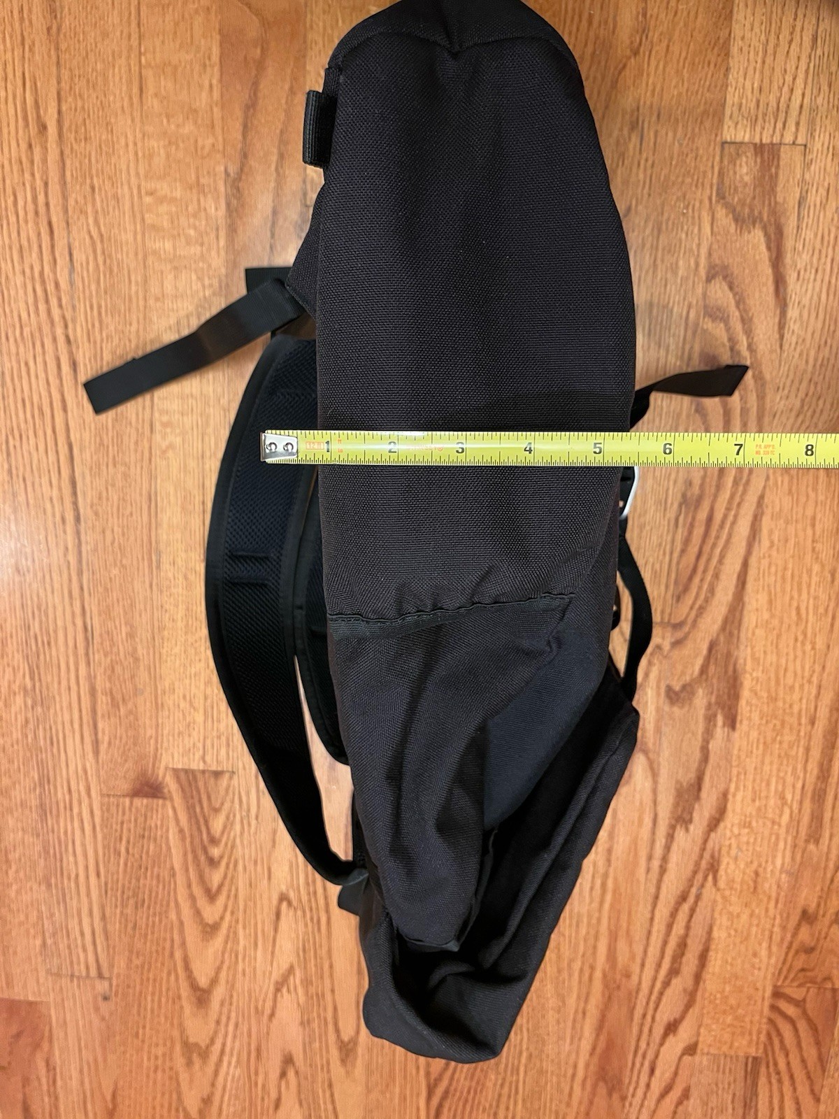 Topo Designs Y-Pack Laptop BACKPACK Black Google App Logo Flap Bag Tote Travel