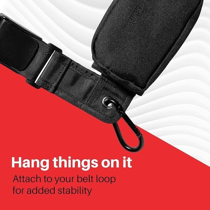 Totinit Black Edition Modular Crossbody Strap Bag RFID Blocking Travel Pouch NEW