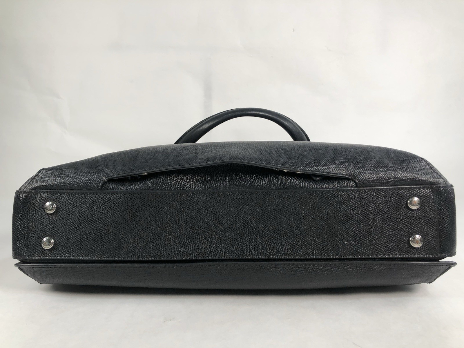 TUMI 79391D Sinclair “Nina” Saffiano Commuter Briefcase Business Black Leather