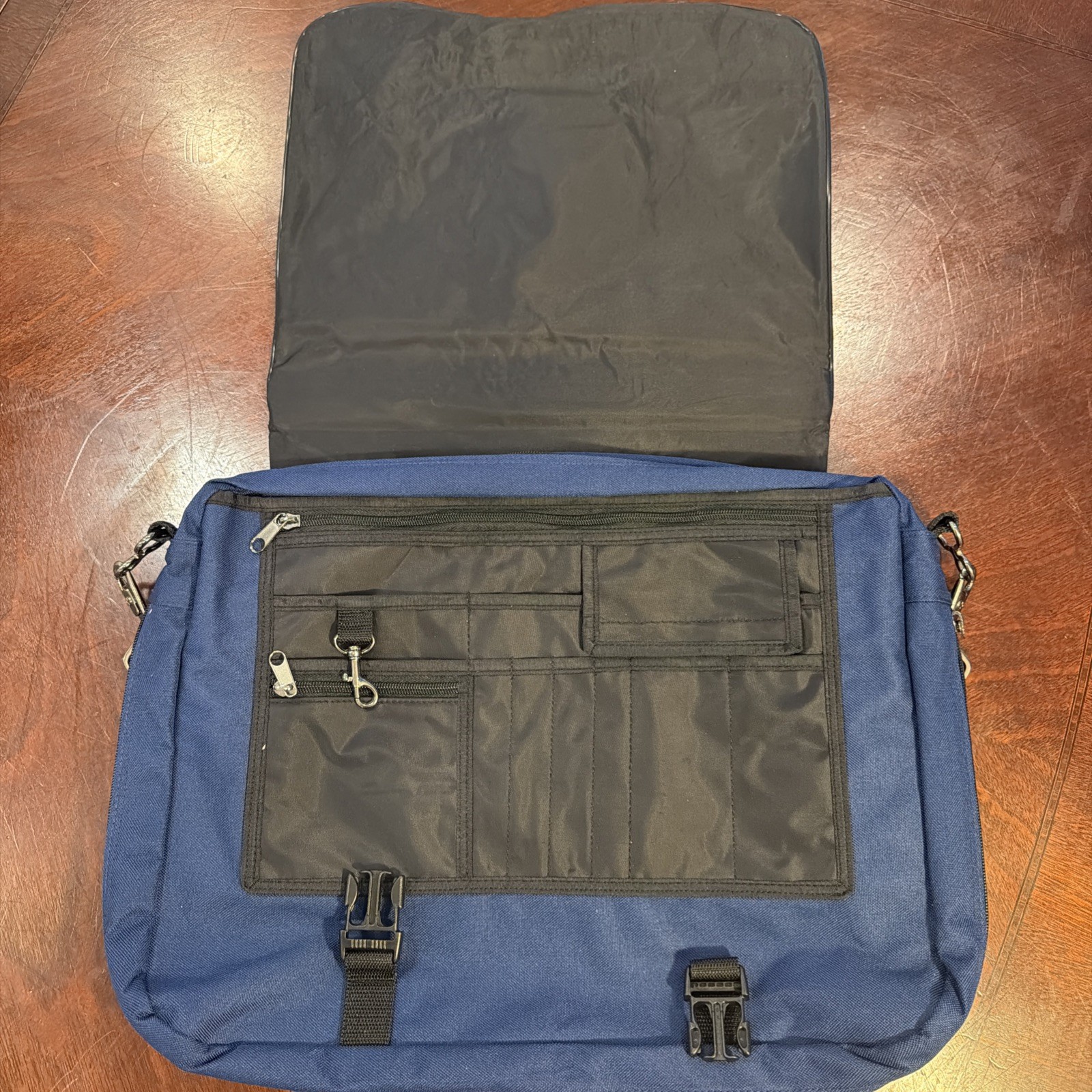 Travel Crossbody Laptop School Bag Royal Blue – See Description