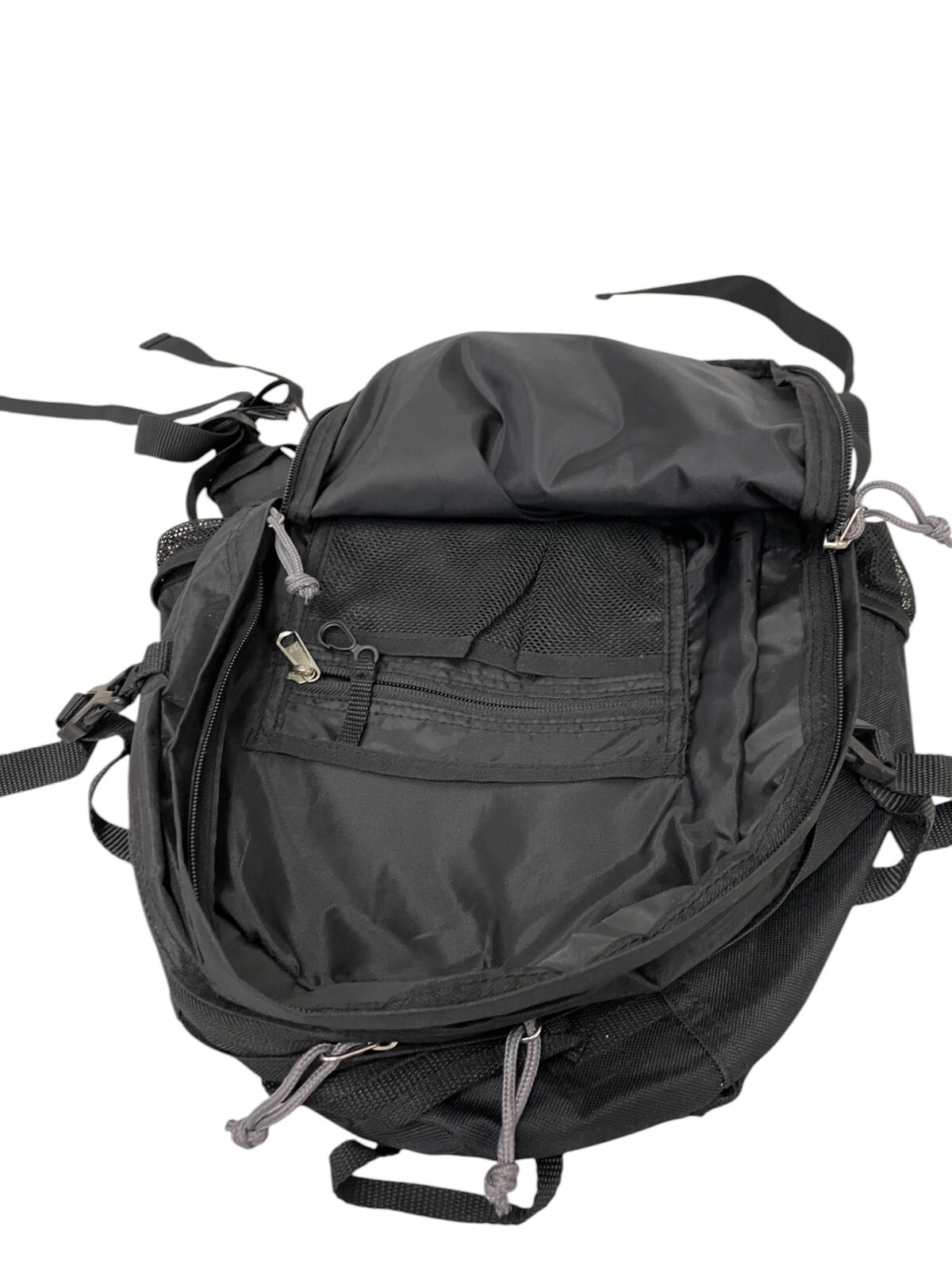 Ozark Trail Black Daily Backpack School Hiker Outdoor Polyester Adult 25 Liter