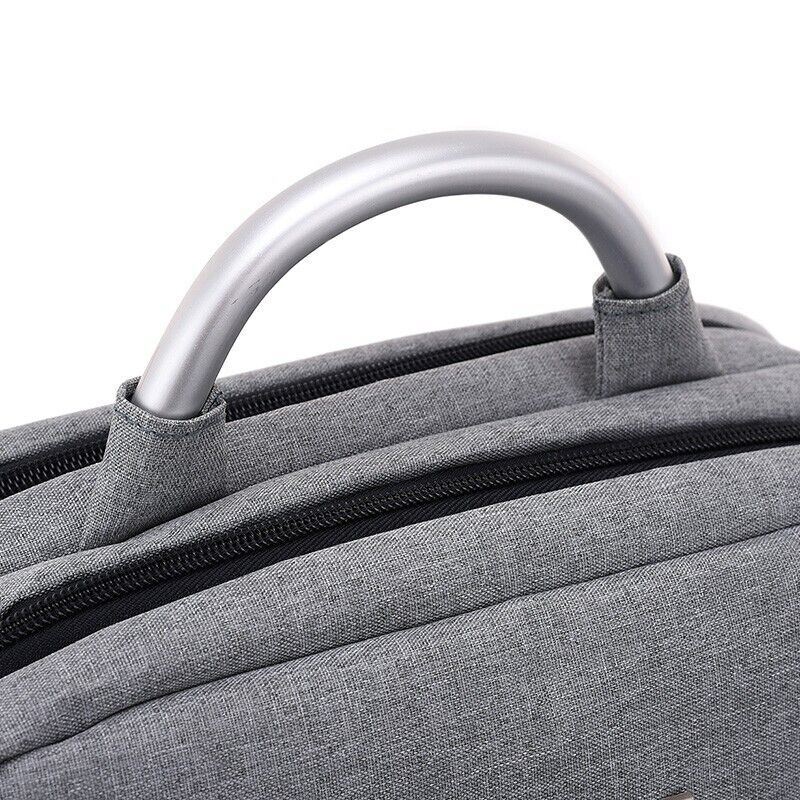 Water Resistant Backpack with Padded Comfort & Laptop Sleeve – Canvas Grey