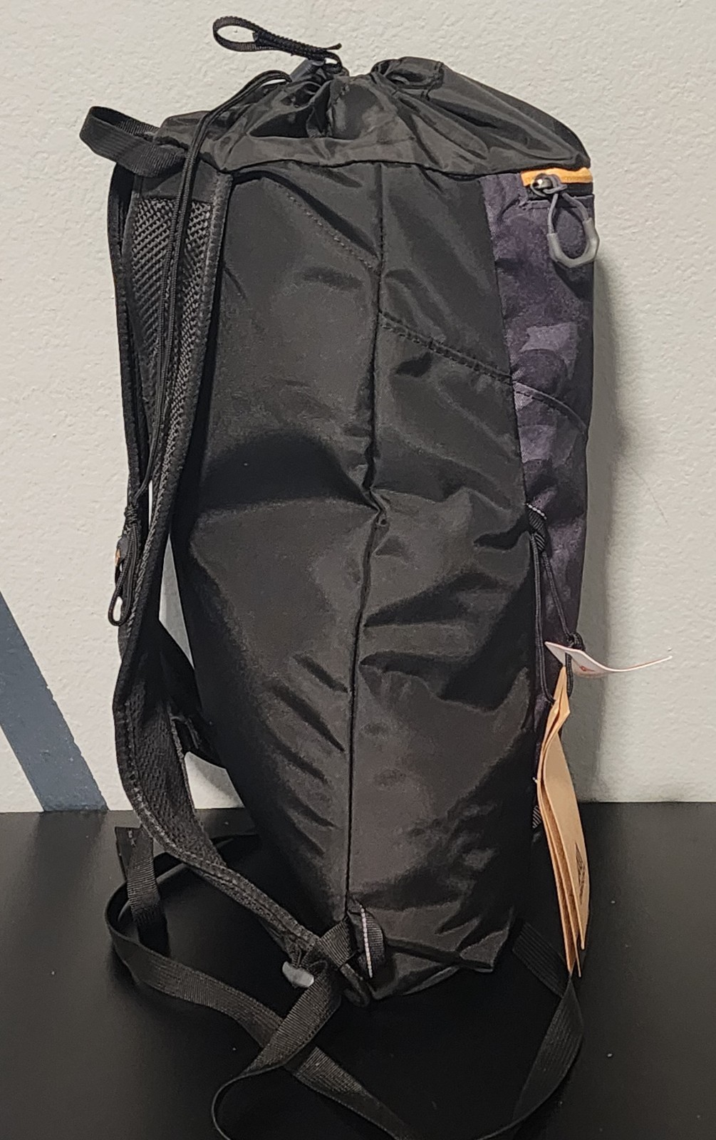 NWT Gregory Nano 14 Backpack – Black Woodland Camo