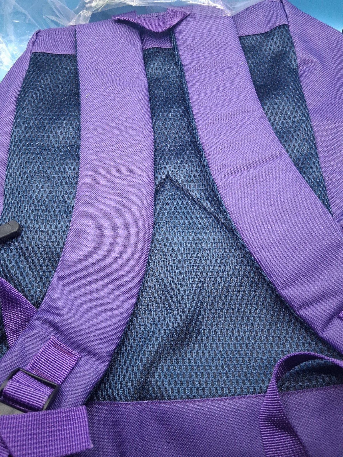 Large Capacity Backwoods Bart Backpack Purple Laptop Backpack Travel Bag. New