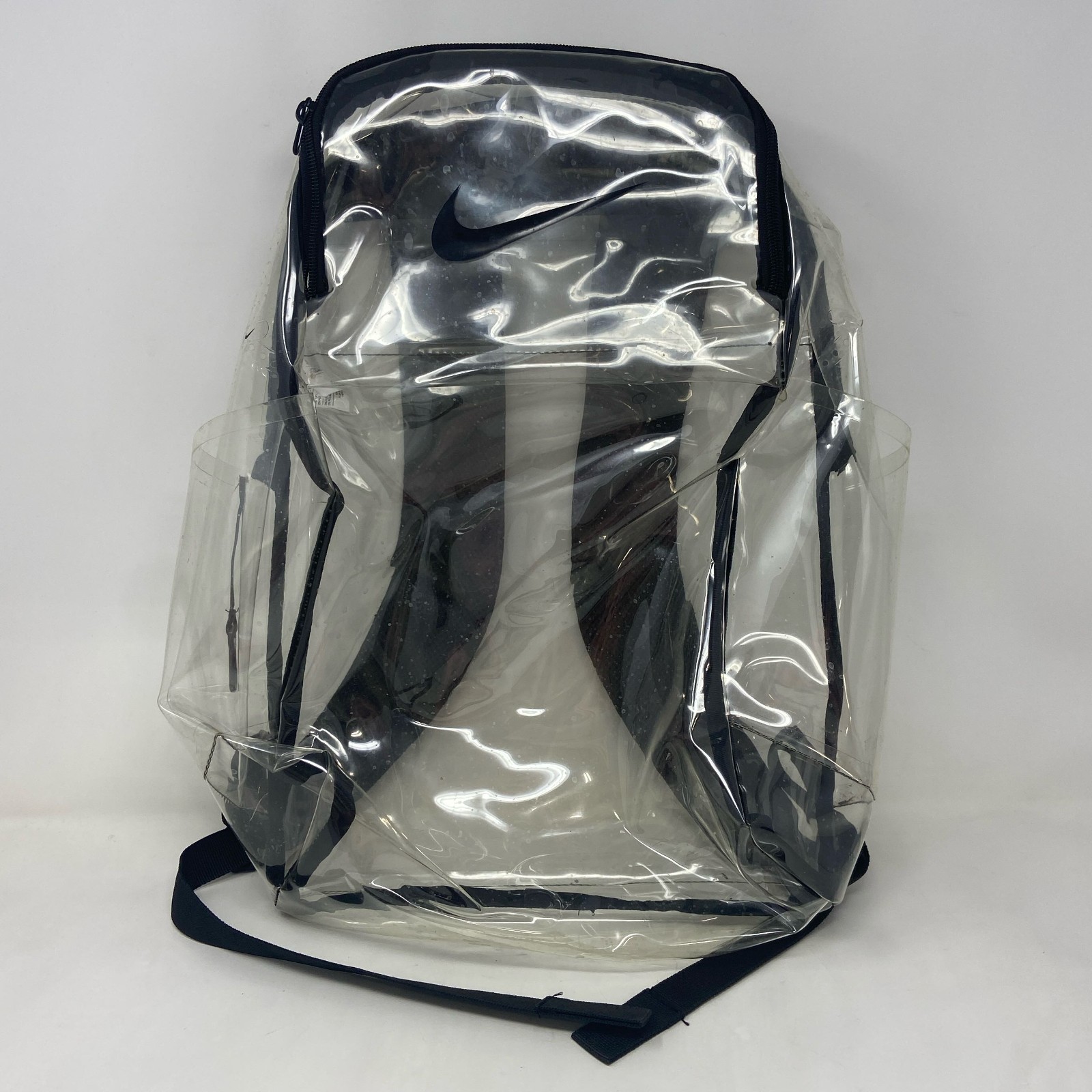 Nike Brasilia Clear Training Backpack Clear/Black One Size