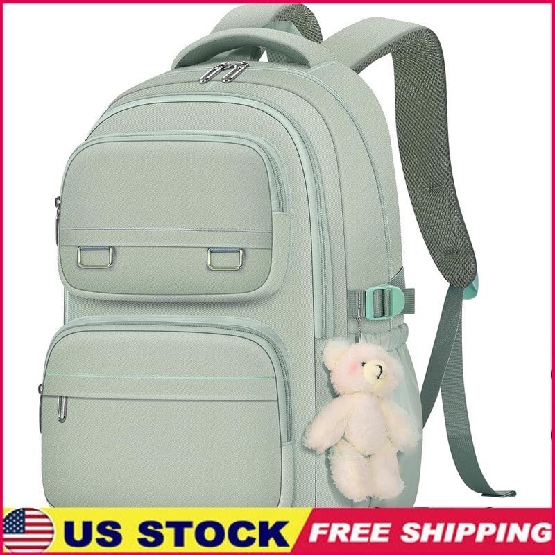 Lightweight Laptop Backpack School Travel Bag Multi Pocket Anti-Theft Design New