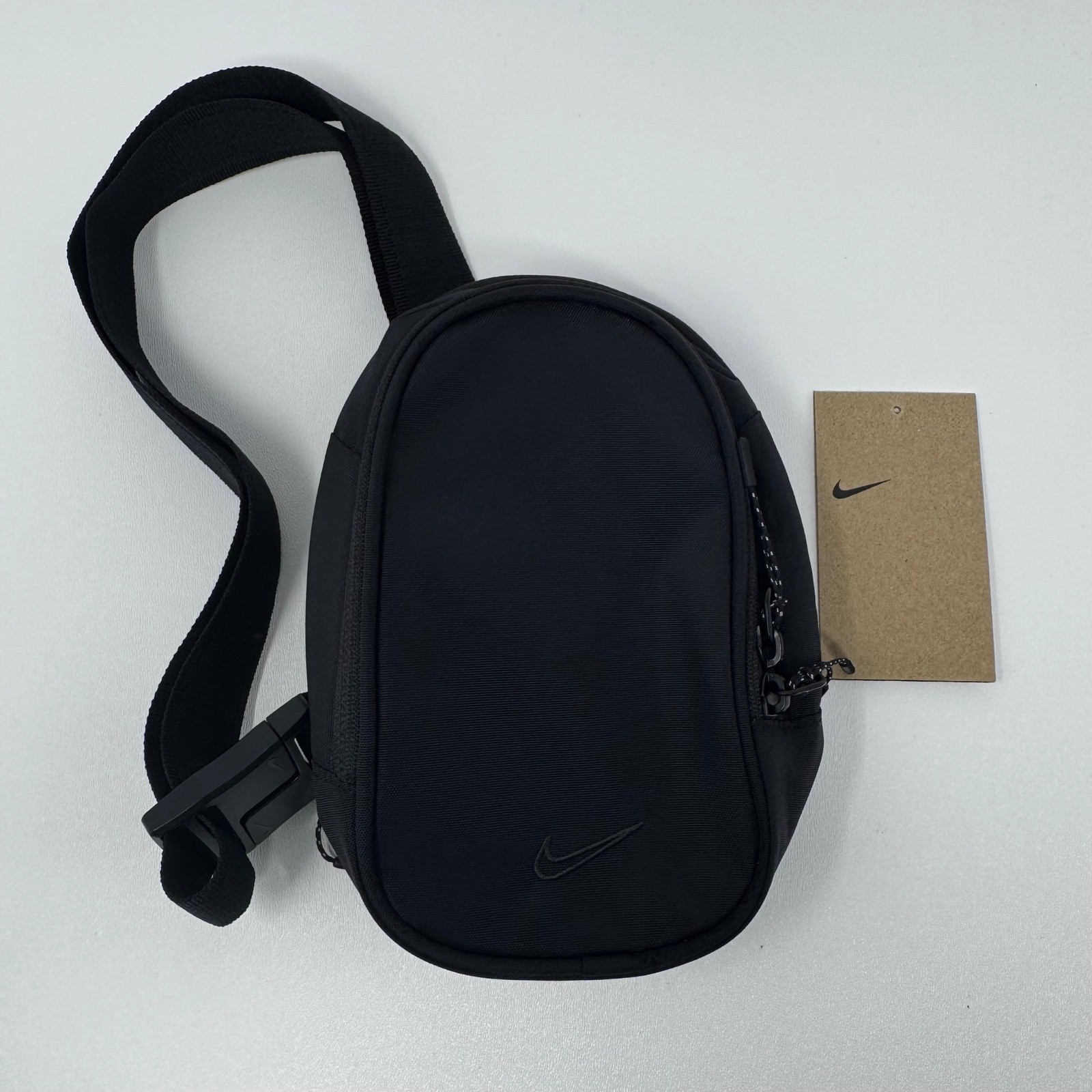 Nike Sportswear Commute Crossbody Sling Bag Black FZ6133-011 1L Casual Bag