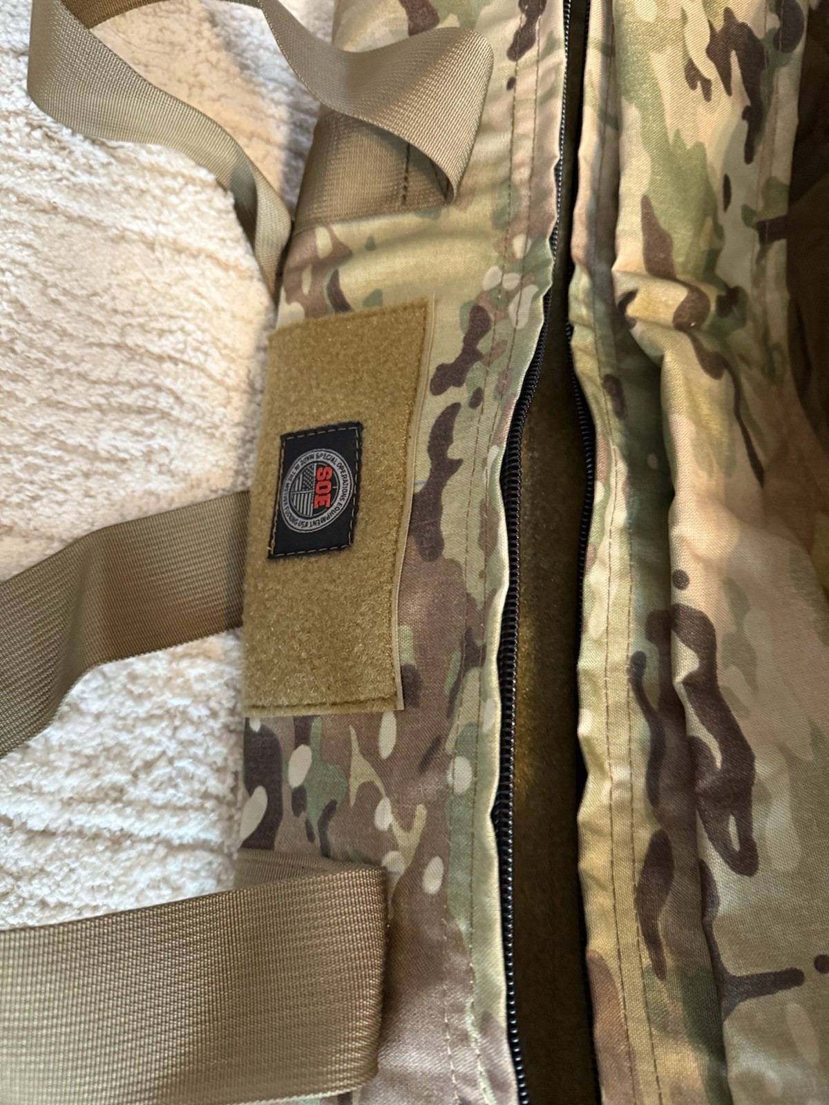 SOE Special Operations Equipment – Multicam Gym Bag Range Bag New Hook And Loop