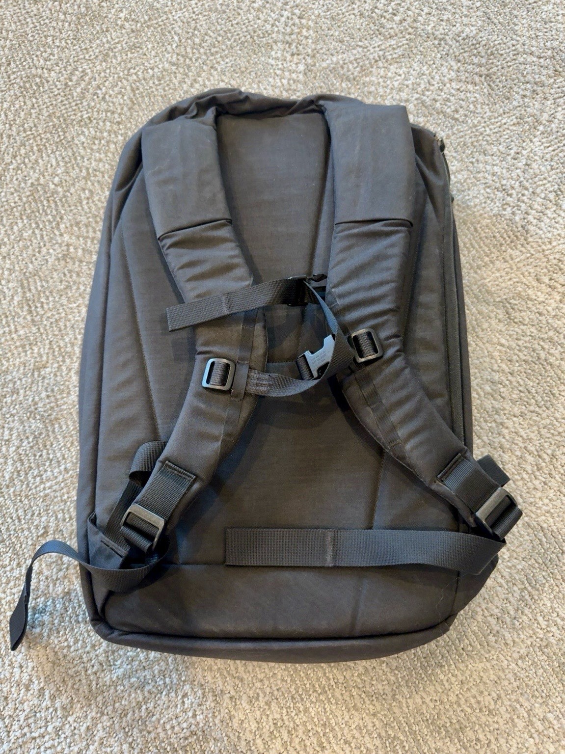 EVERGOODS CPL24 Civic Panel Loader 24L Backpack Black EDC Travel Laptop Bag