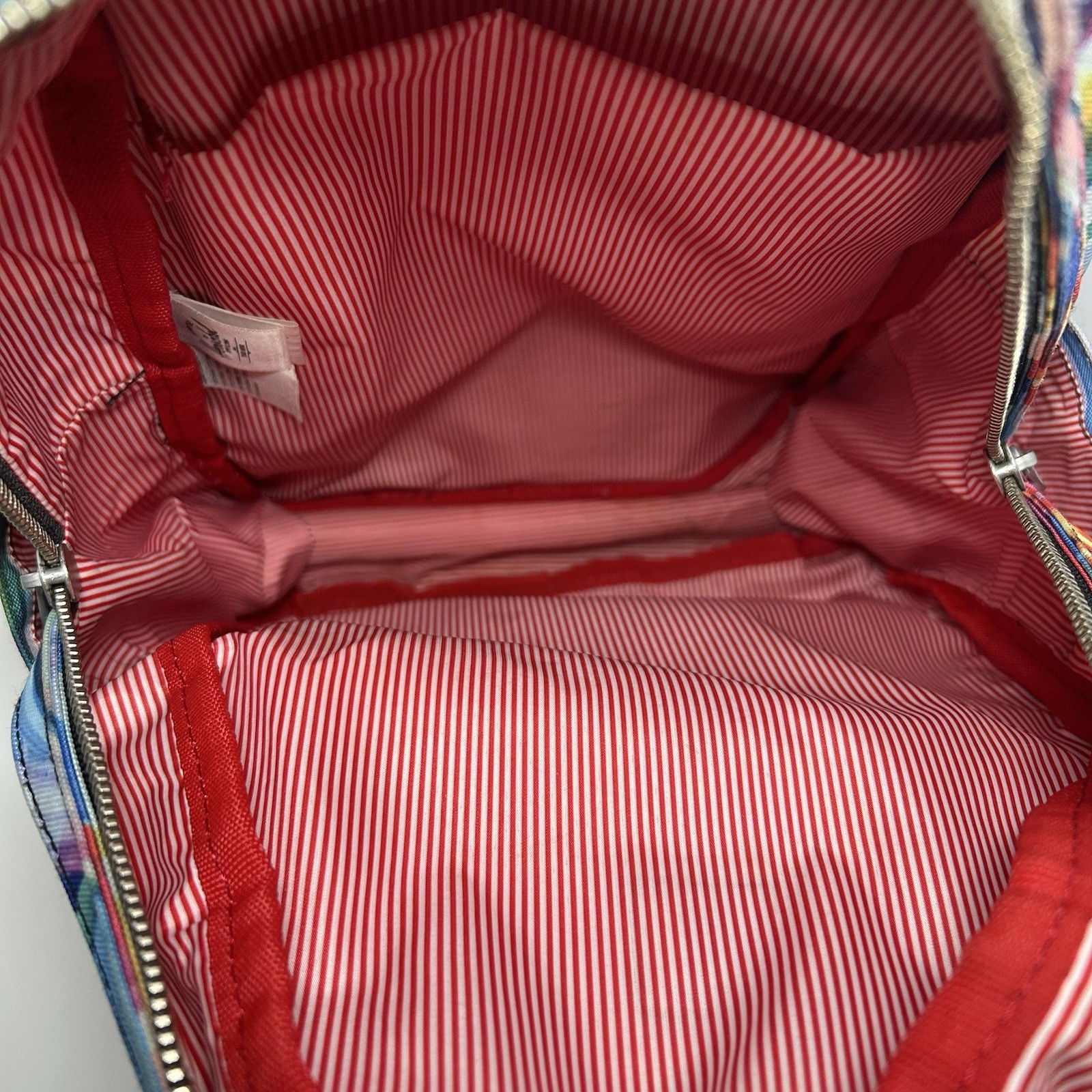 Herschel Supply Co Backpack Large Multi Color Abstract Marble Swirl – Good Cond