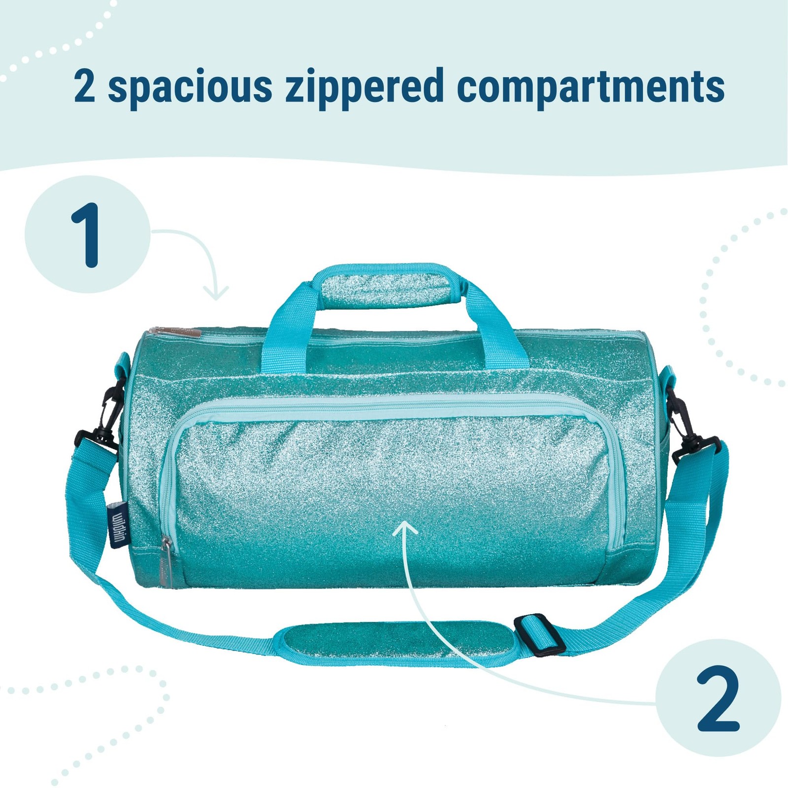 Dance Bag – Durable 600D Polyester Duffel Bag, Ideal for Ballet Class & Recit…