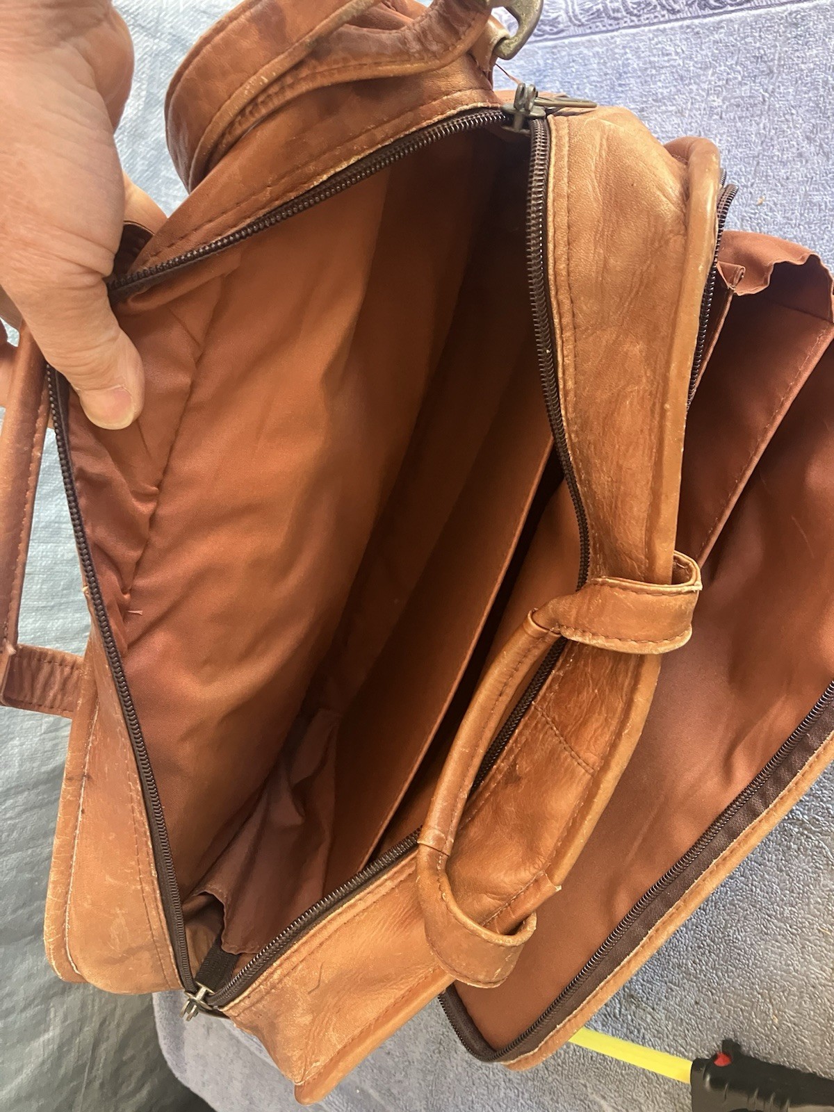 Vintage USC Messenger Bag Soft Side Briefcase