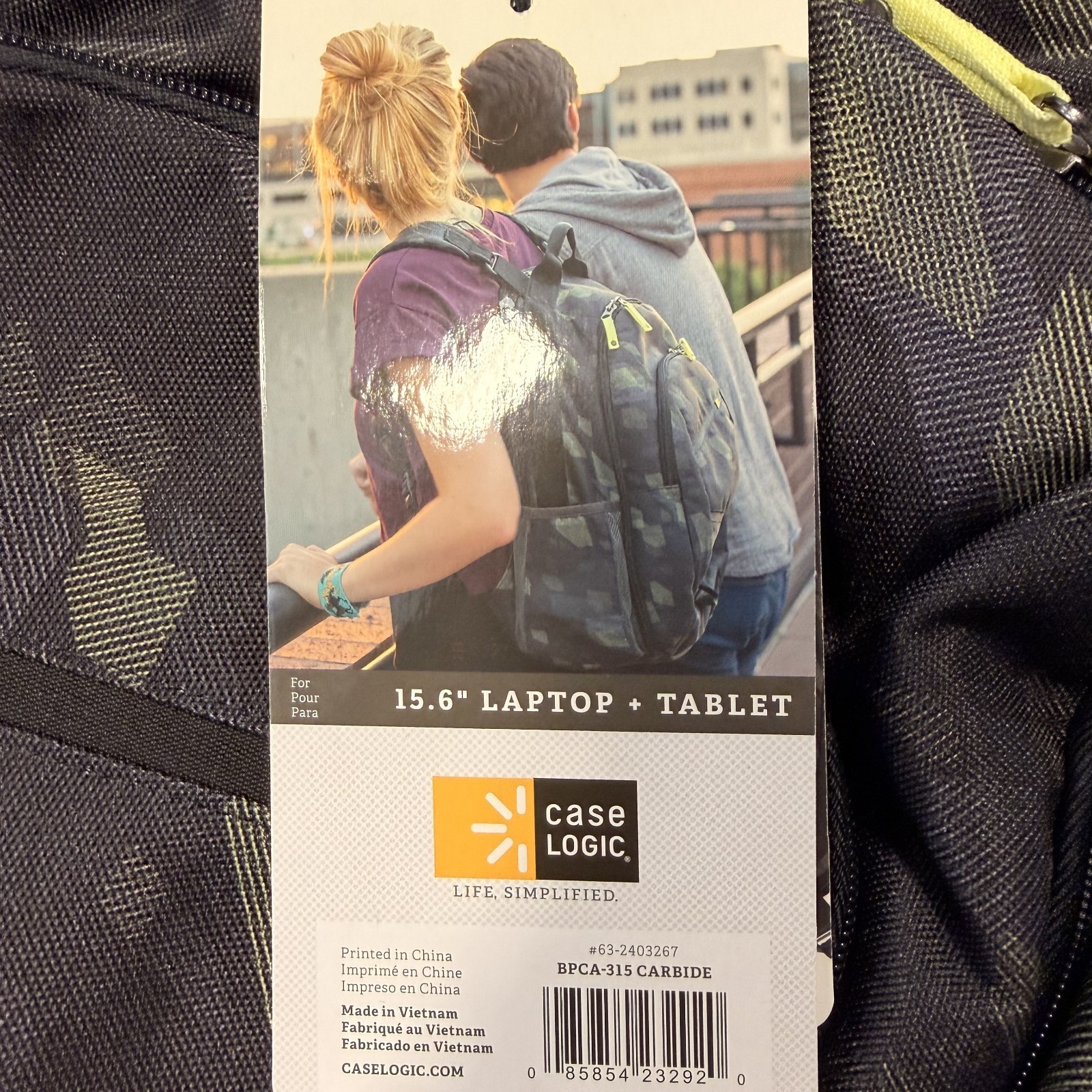 New Case Logic Berkeley II 29L Backpack BPCA-315 Carbide