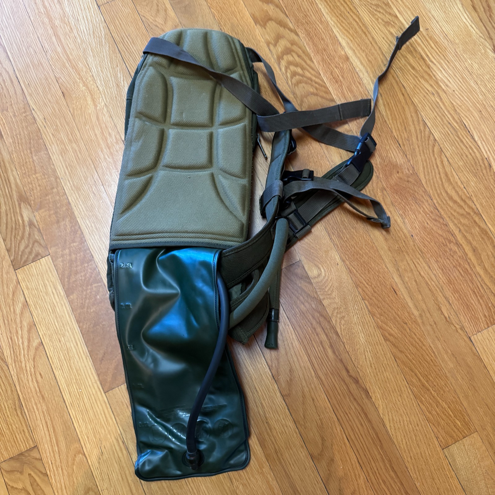 TAC Force 2.5L Tactical Hydration Pack OD Green Military Water Bladder Backpack