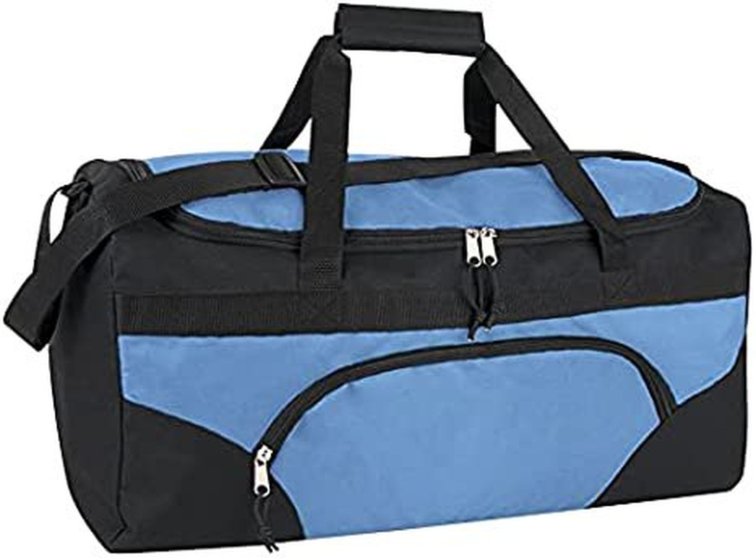 40 Liter Unisex 22″ Duffle Bags Travel Sport Gym Camping Carry On Luggage Bag