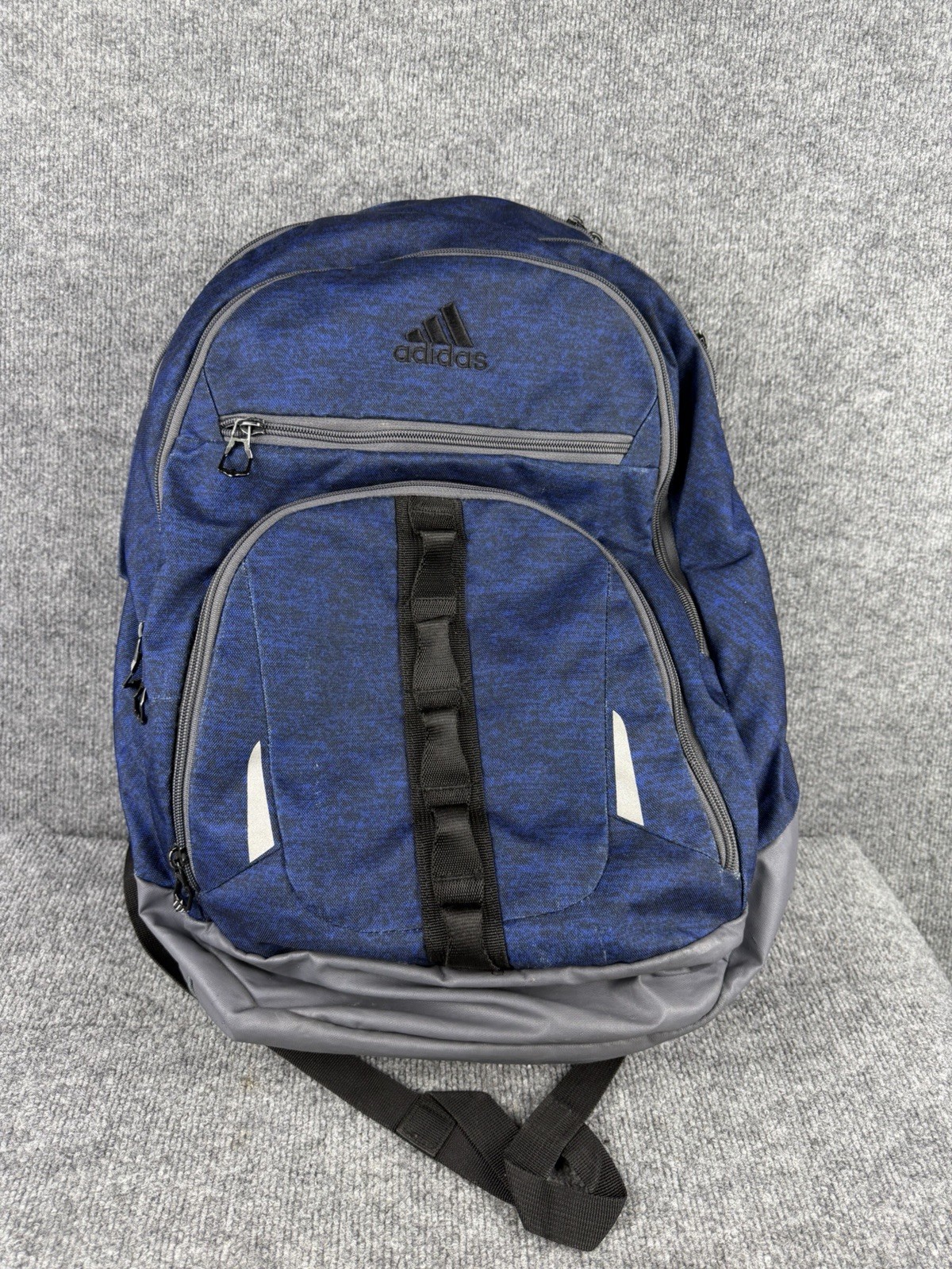 Adidas Prime 6 School Backpack Blue/Black 20″ Laptop Sleeve