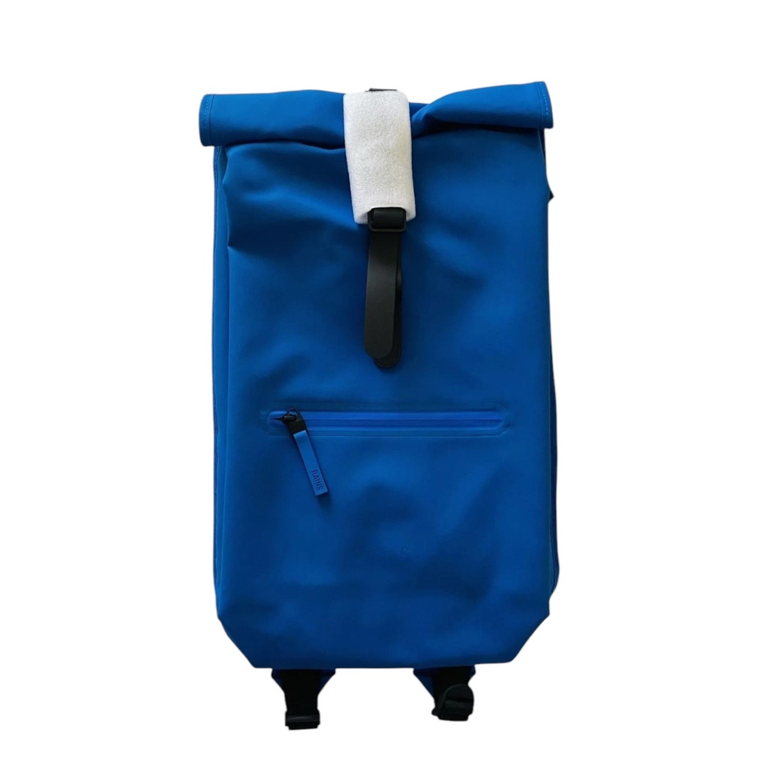 NWT! Rains Rolltop Rucksack W3 in Blue Waves – Unisex (MSRP $140)
