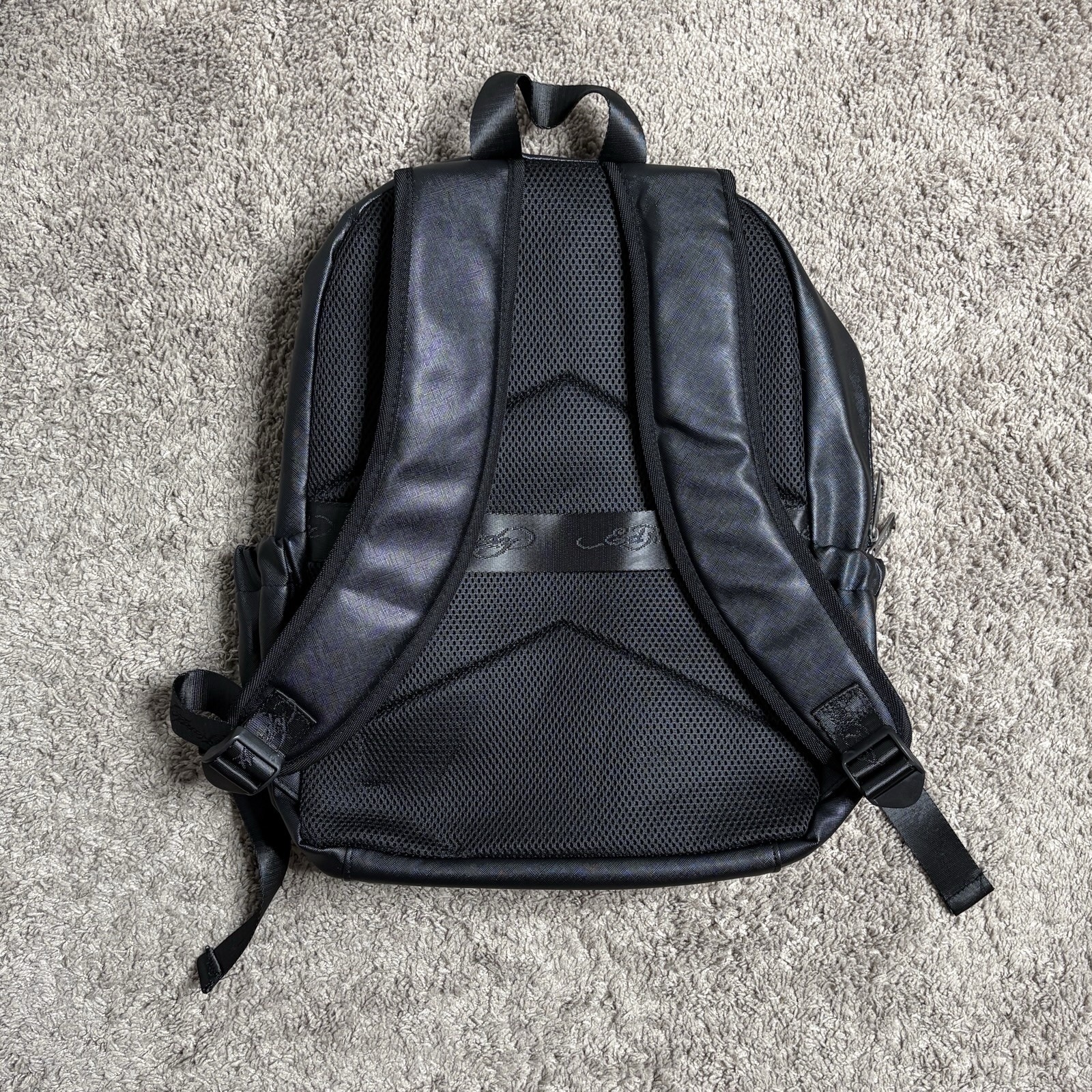 Ed Hardey Backpack Adjustable Straps Black Tiger Fits Most Laptops New Y2K