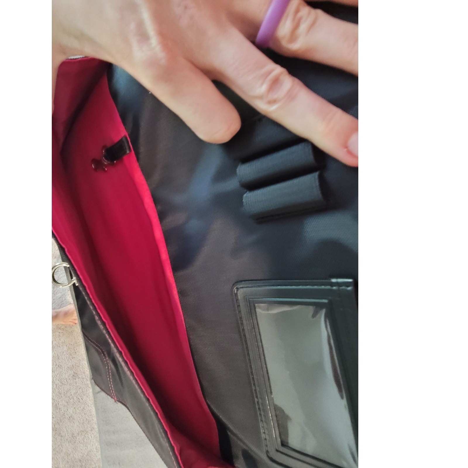 Targus Keira Laptop Backpack Black Pink 14in Travel EUC